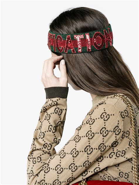 tumblr gucci headbanad|designer headbands gucci.